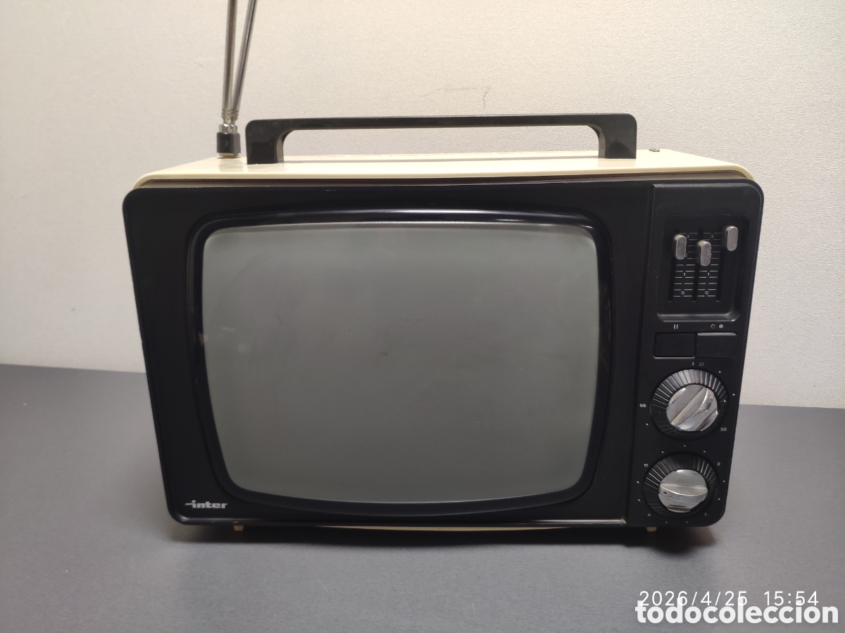 Vintage: Televisor vintage Inter retro decoraci&oacute;n coleccionista