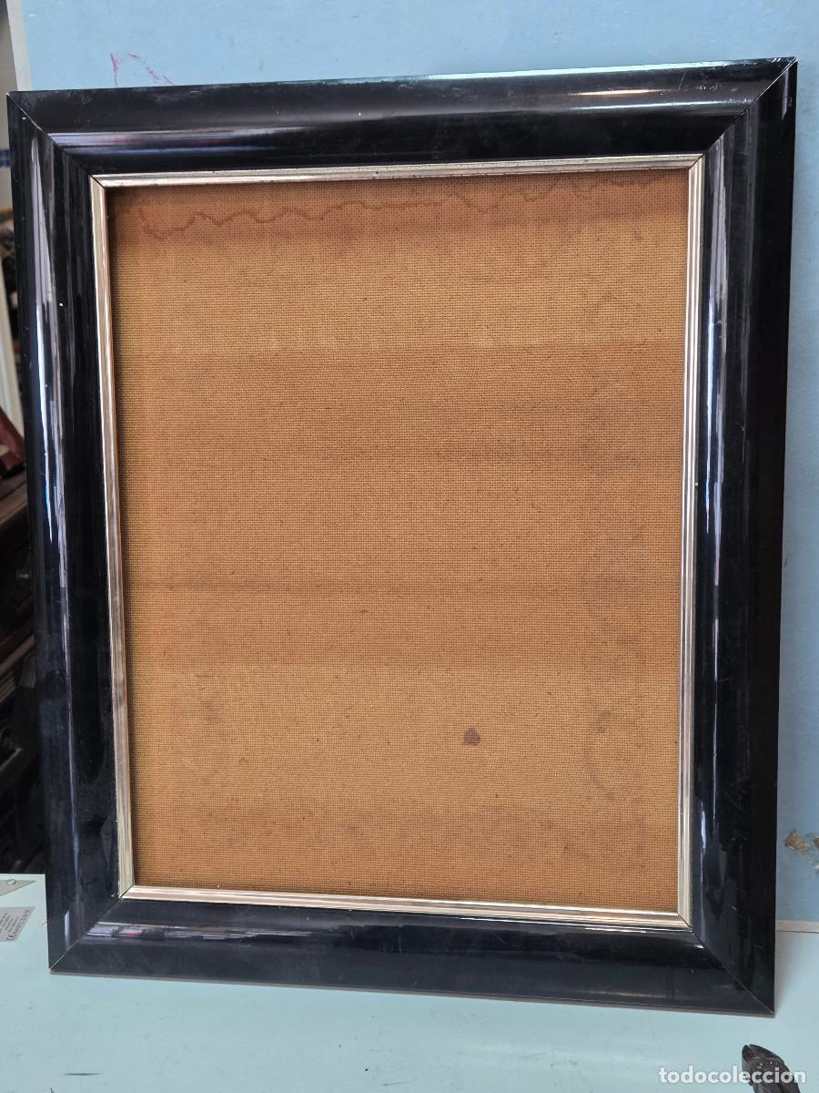 Vintage: marco de madera negro