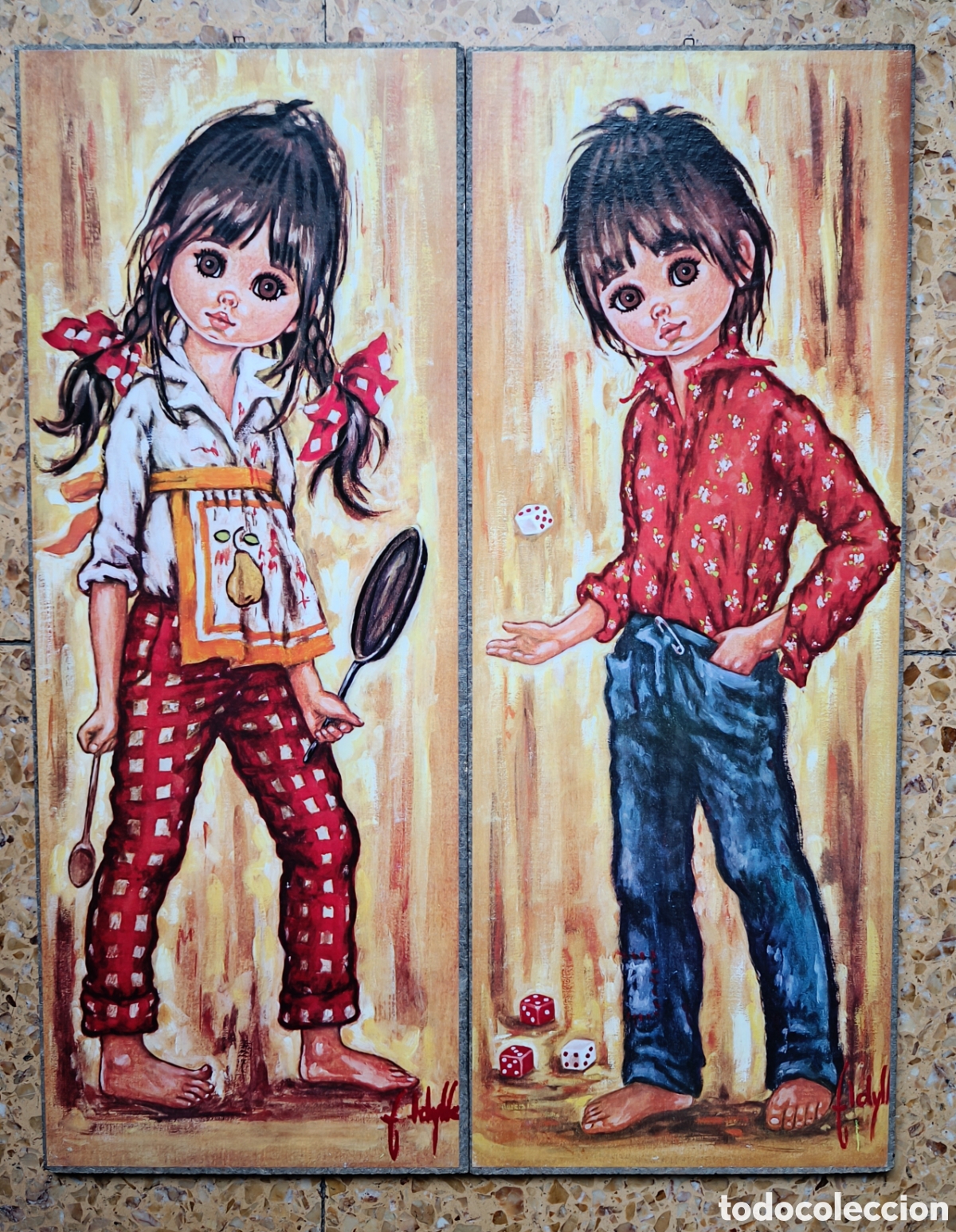 Vintage: Placas de pared Jolylle - Foto 2