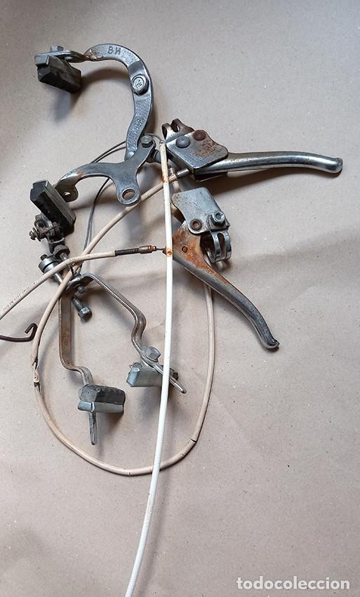 Vintage: Bicicleta BH plegable. Juego completo frenos