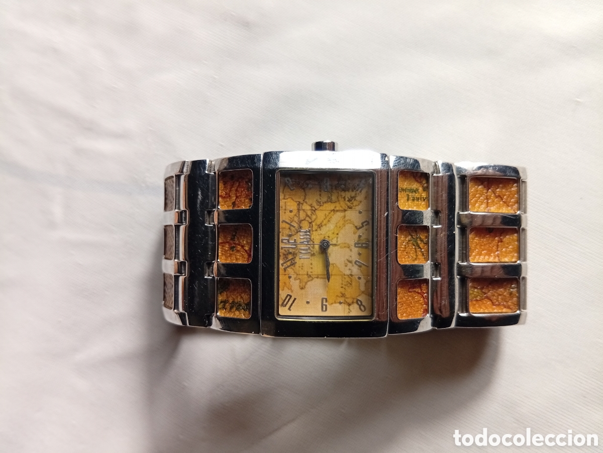 Vintage: Orologio Alviero Martini 1&ordf; Classe - Time Travel Collection - Mappa Geo Classic - Vintage Full Set