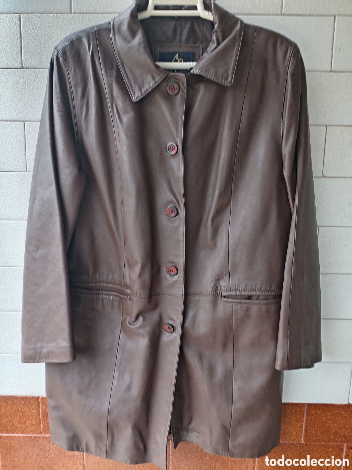 Vintage: Chaqueta piel mujer marca CB - Foto 4
