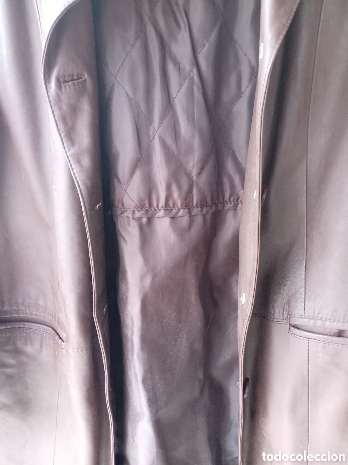Vintage: Chaqueta piel mujer marca CB - Foto 6