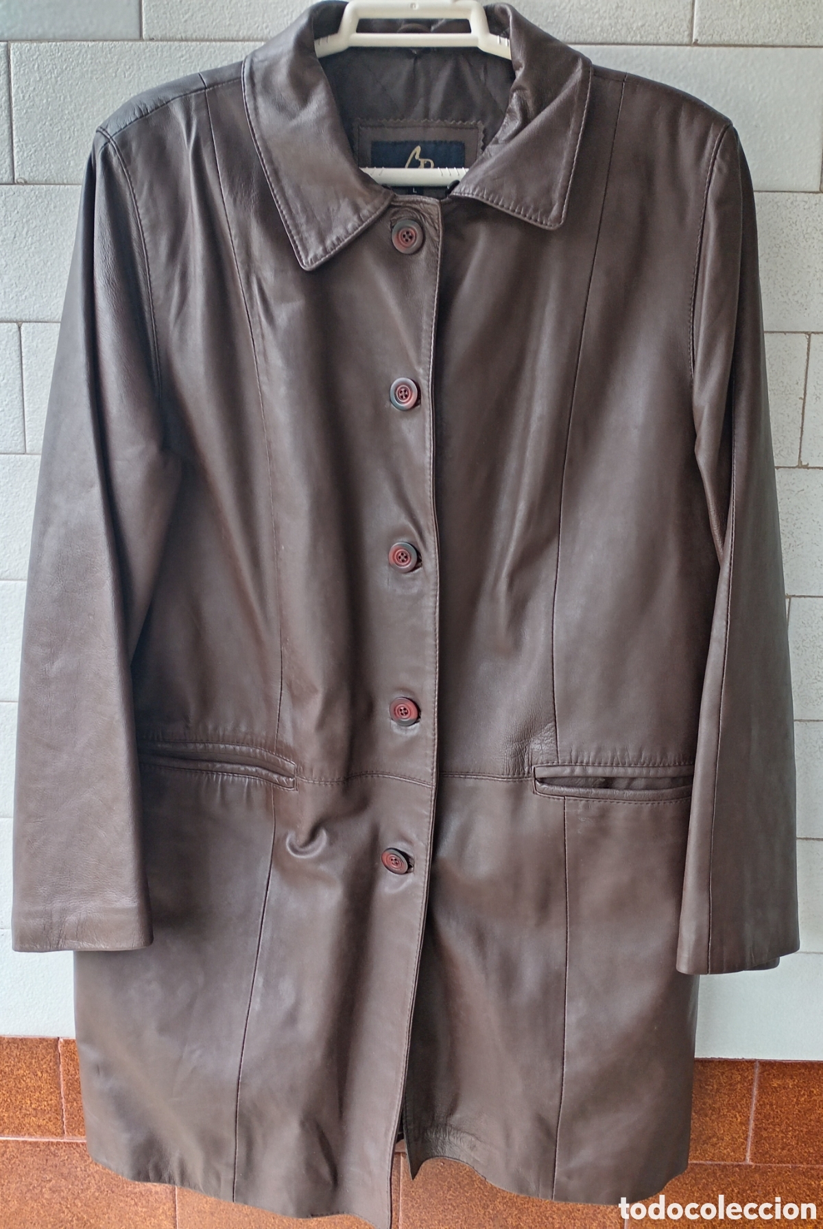 Vintage: Chaqueta piel mujer marca CB - Foto 1