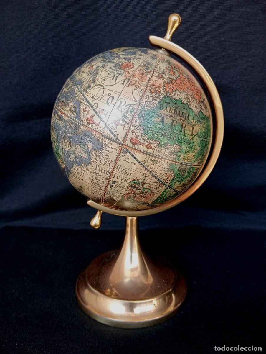 Vintage: VINTAGE GLOBO TERRAQUEO VIEJO MUNDO MADE IN ITALY