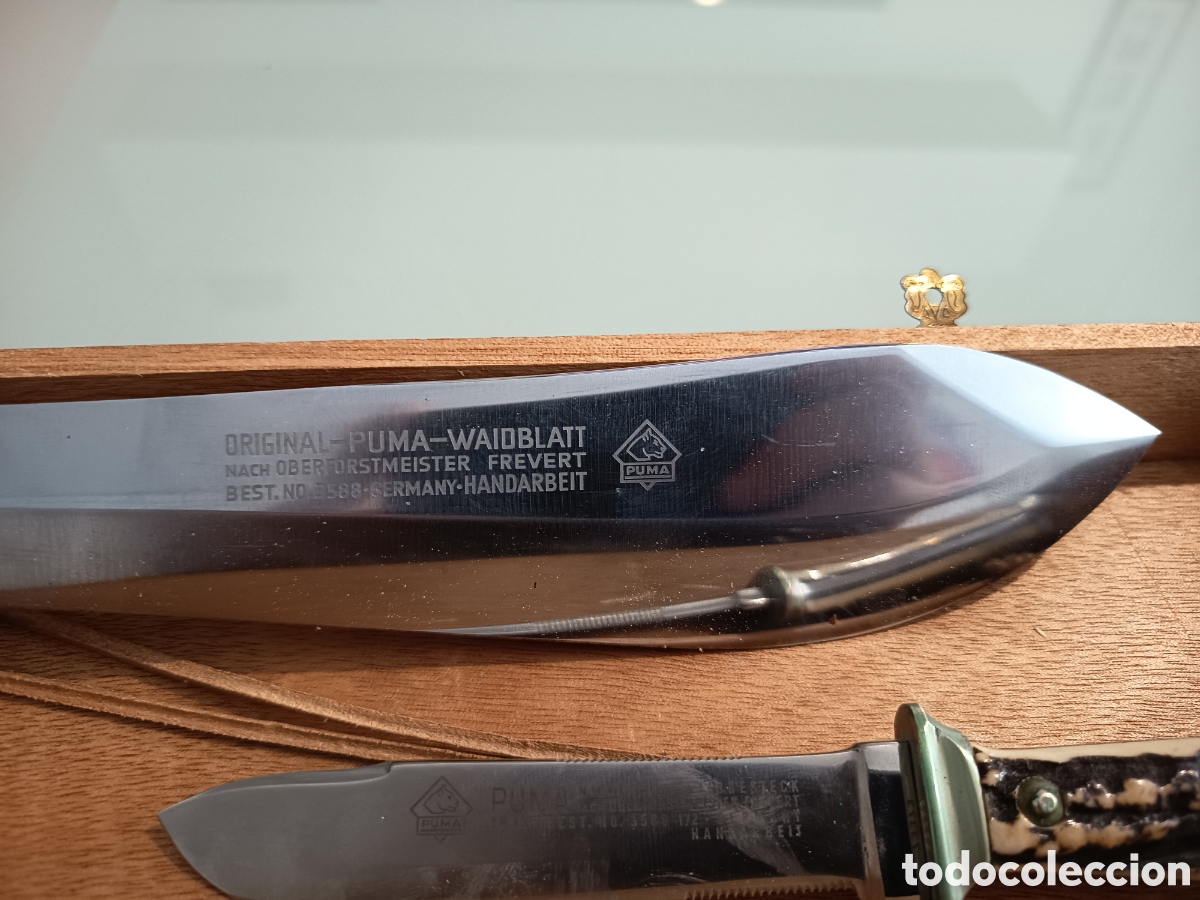 Vintage: Cuchillo puma tipo canguro
