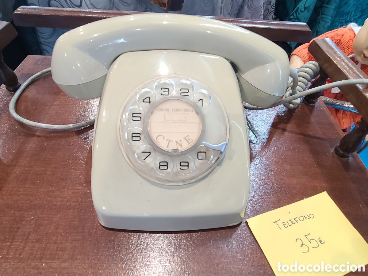 Vintage: Telefono vintage de baquelita