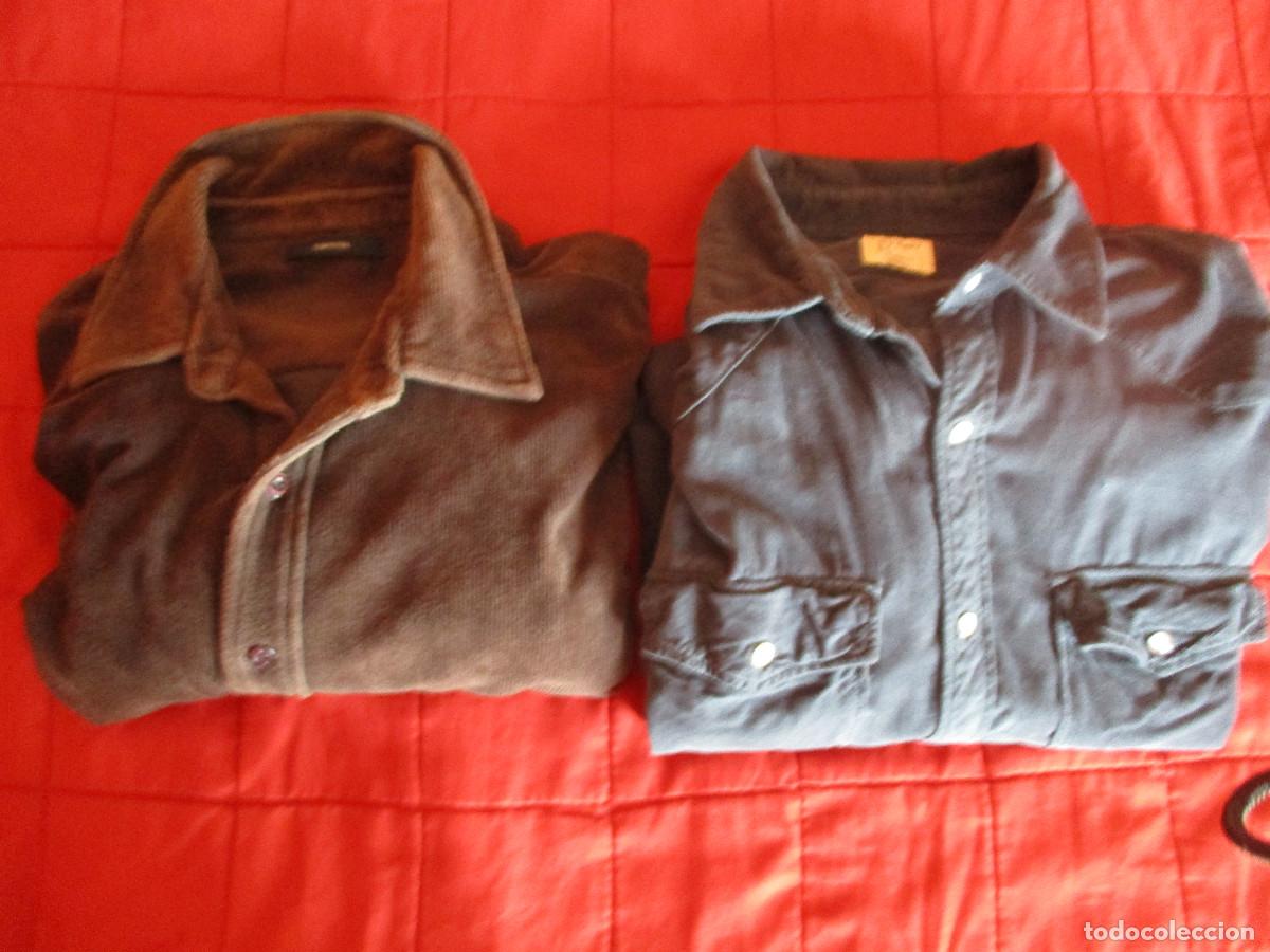 Vintage: CAMISAS MANGA LARGA PANA