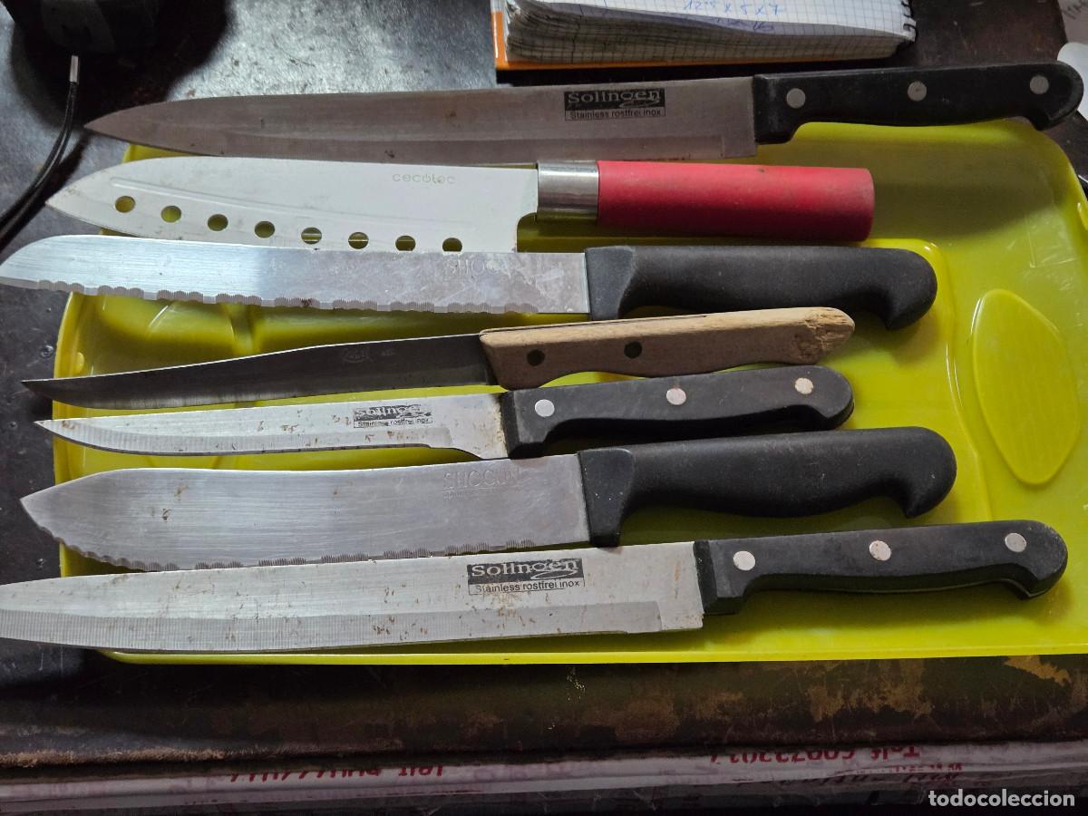 Vintage: 7 cuchillos de cocina vintage