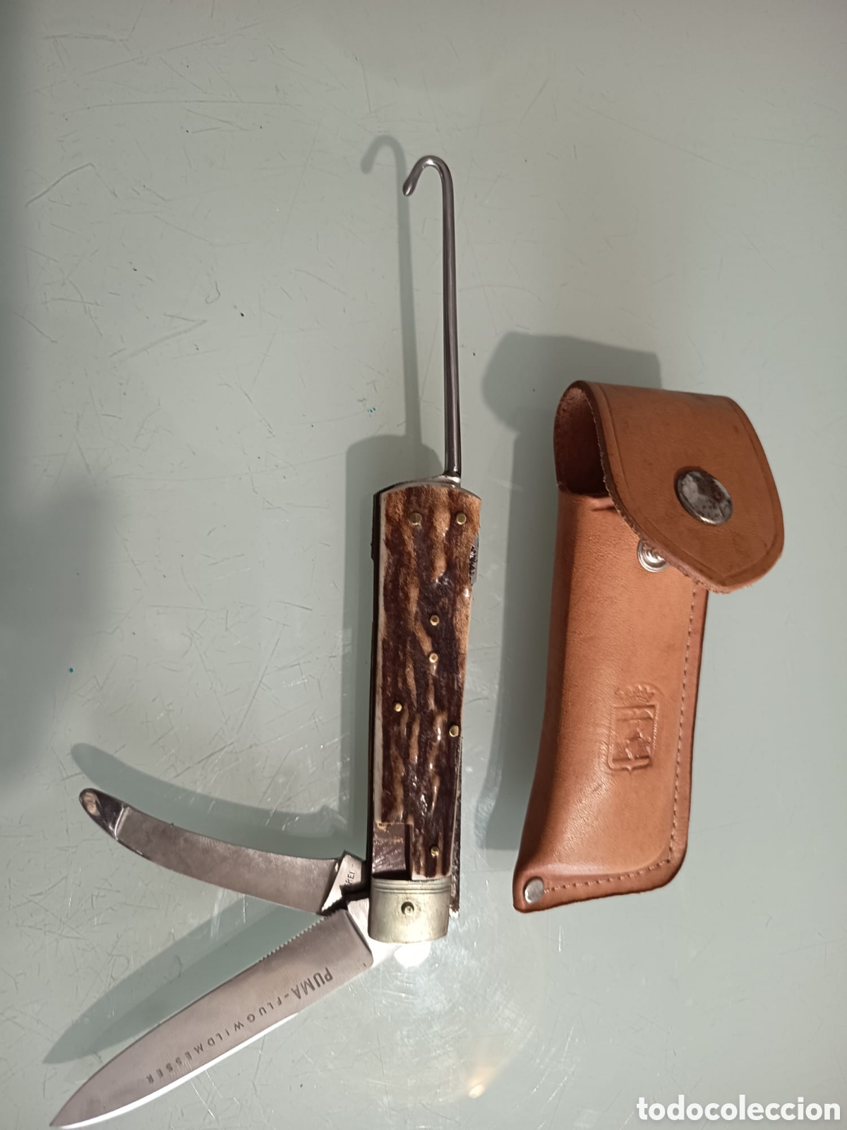 Vintage: Navaja puma tipo suiza multiusos