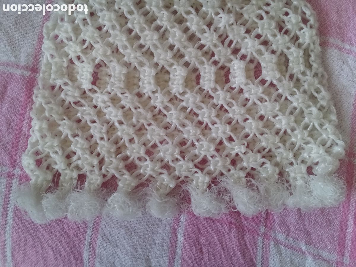 Vintage: BOLSO MACRAME DE CUERDA PL&Aacute;STICO - BOLSA - Foto 2