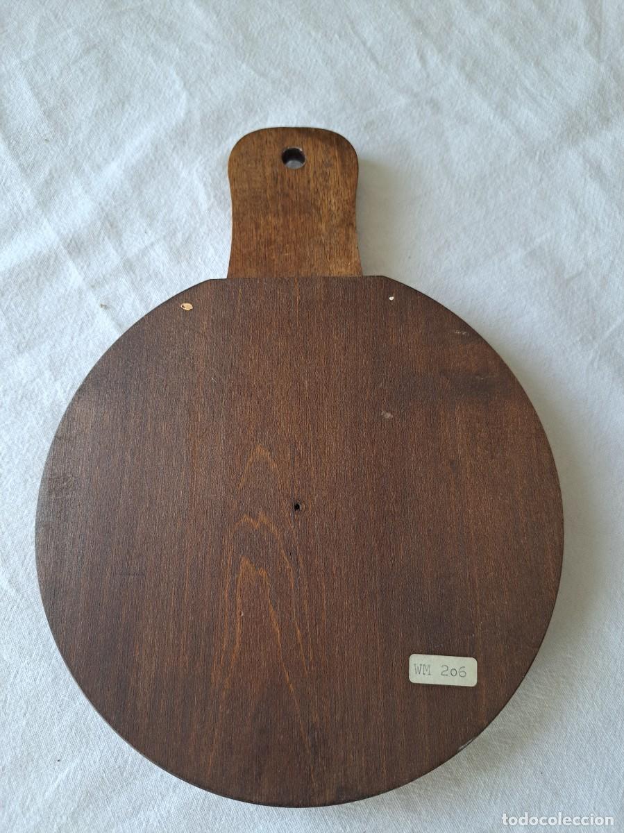 Vintage: Tabla de madera pintada a mano, decoraci&oacute;n. - Foto 5