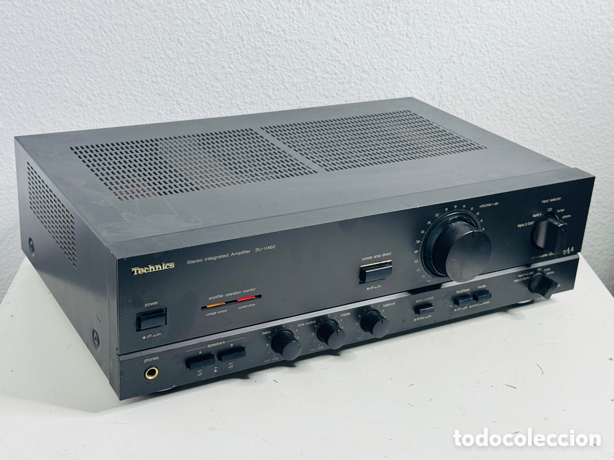 Vintage: Technics SU-V460 Stereo Integrated Amplifier Japan Hifi Vintage Class AA