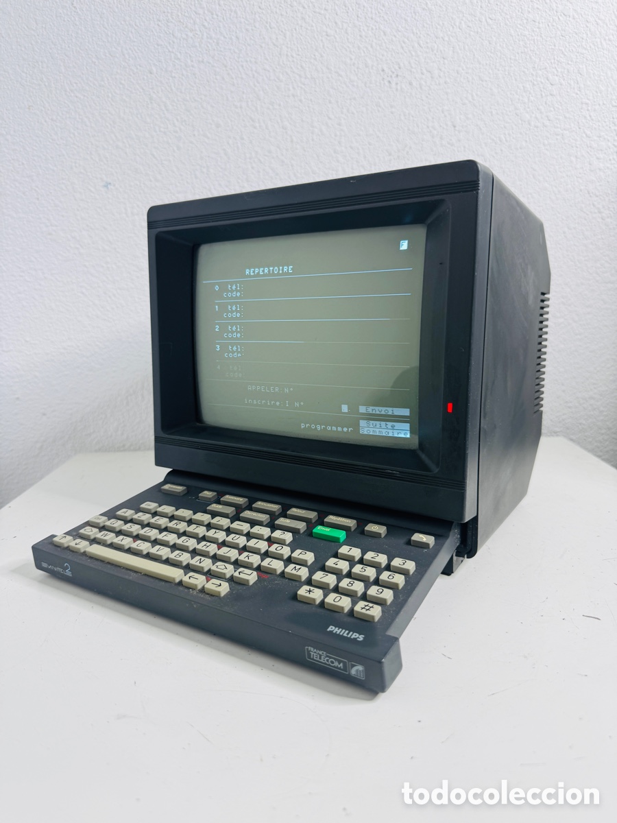 Vintage: Philips Space Age Design Computer Minitel Terminal Telem&aacute;tico