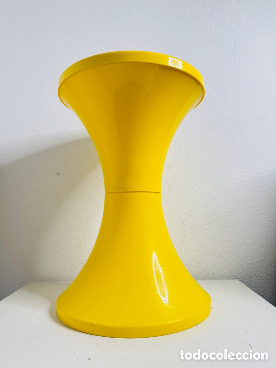 Vintage: Tam Tam Taburete Stamp Di&aacute;bolo Space Age Design 45 cm