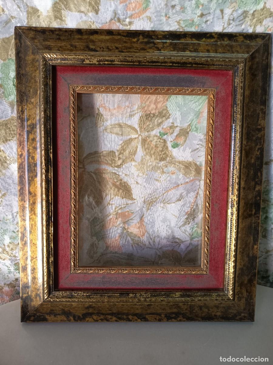 Vintage: Marco de madera 38x31.5 cm