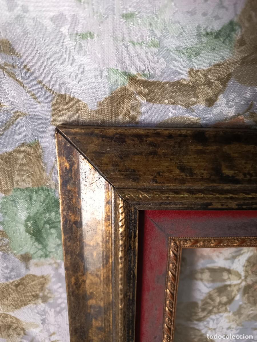 Vintage: Marco de madera 38x31.5 cm - Foto 6