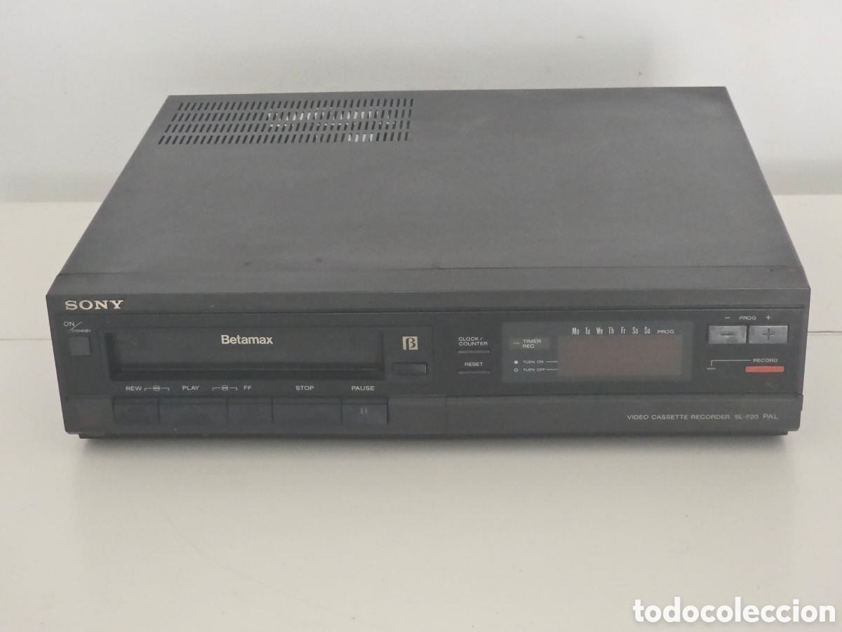 Vintage: video betamax sony sl-f20 para reparar o piezas