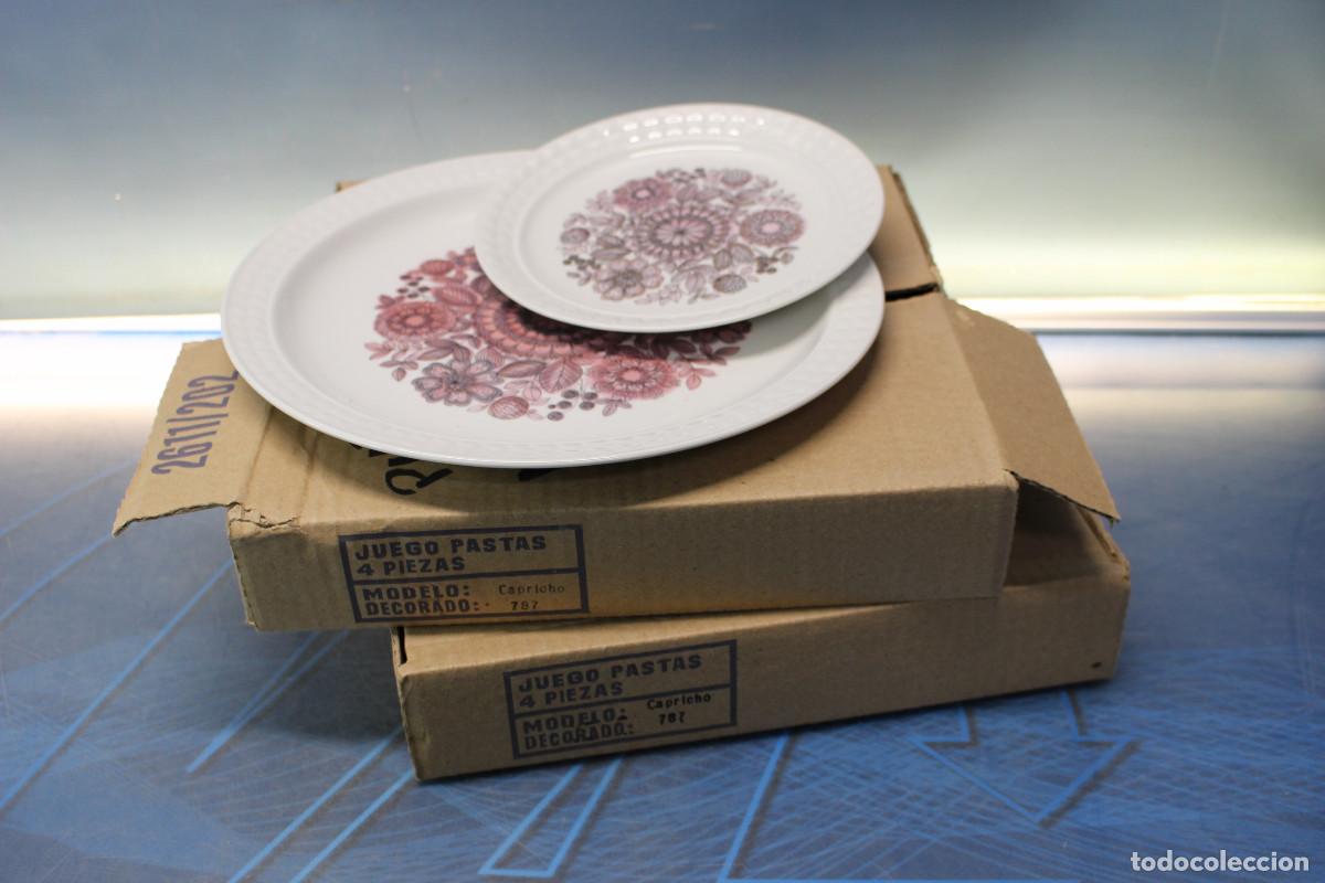 Vintage: Spanish Crown mod. Capricho. 2 Juegos de pastas de 4 piezas.