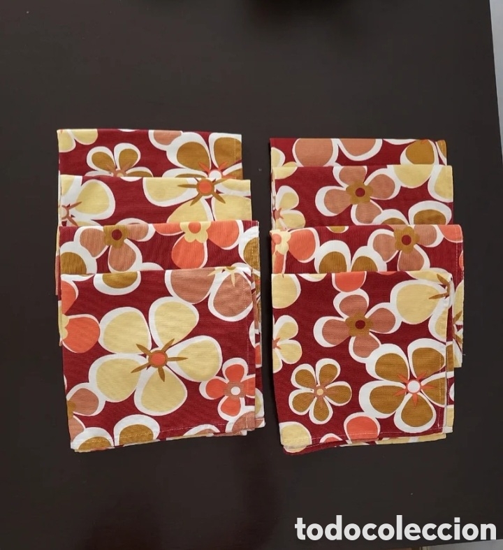 Vintage: 8 Servilletas decoradas