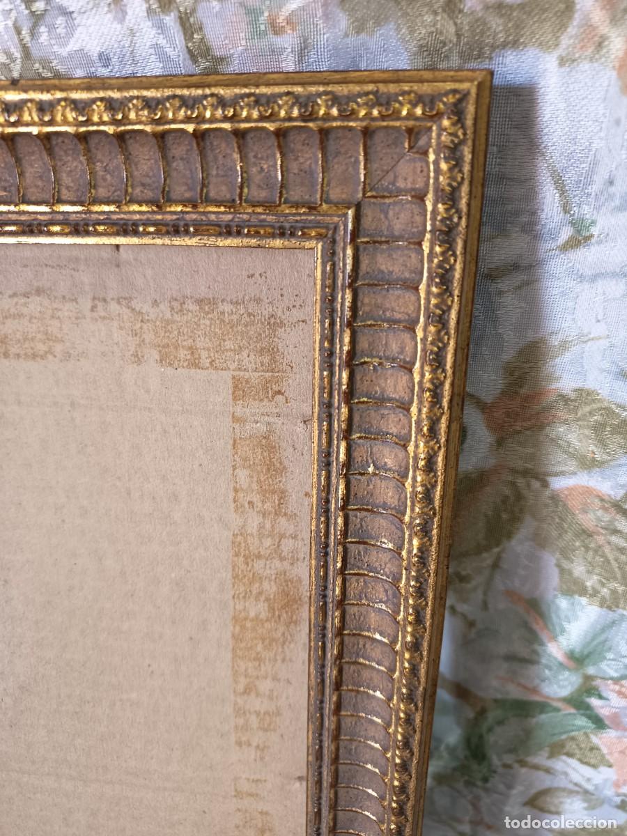Vintage: Marco de madera 36 x 37 cm - Foto 2