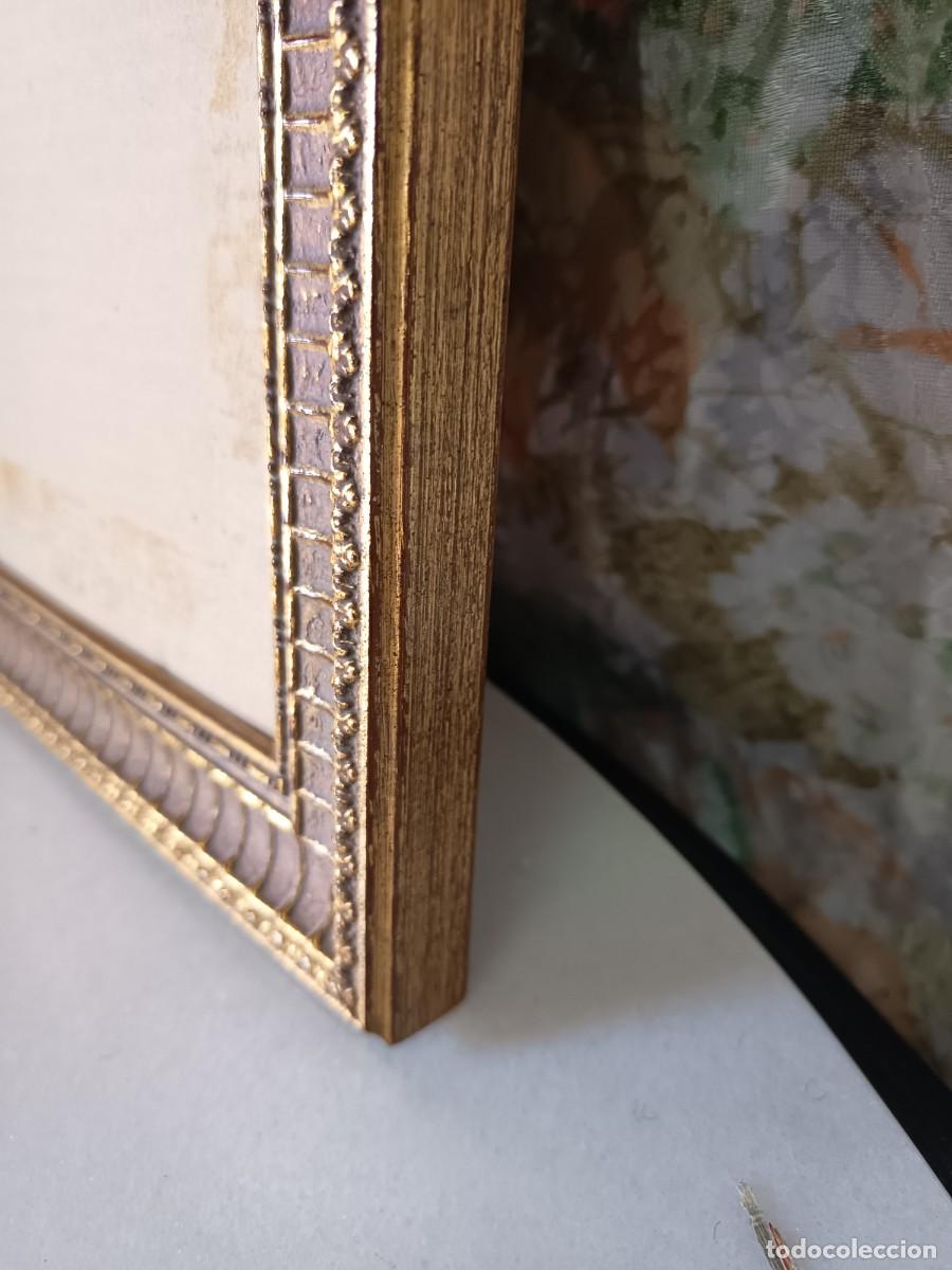 Vintage: Marco de madera 36 x 37 cm - Foto 4