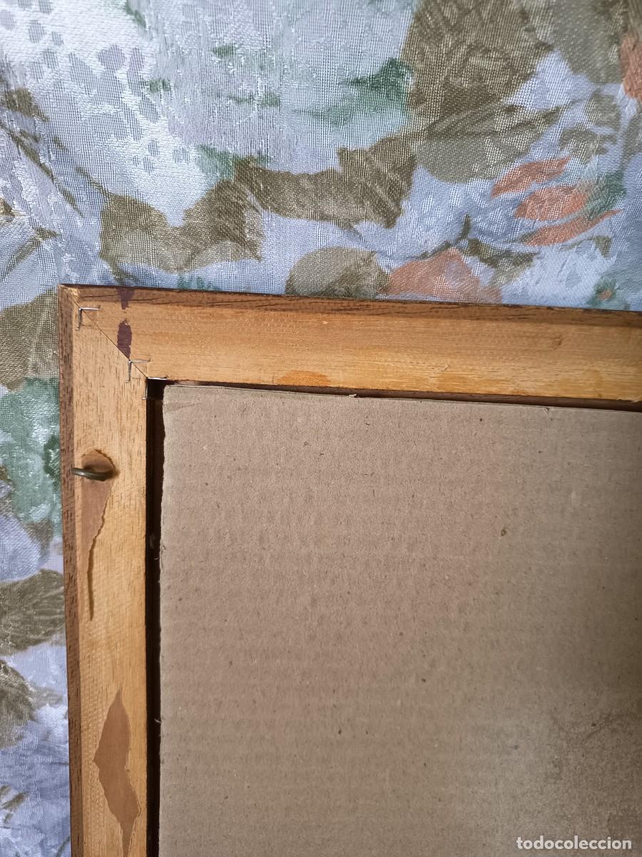 Vintage: Marco de madera 36 x 37 cm - Foto 5