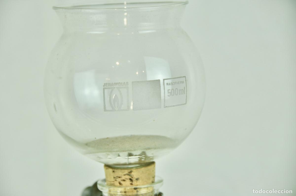 Vintage: Cafetera cromada y cristal - Foto 3