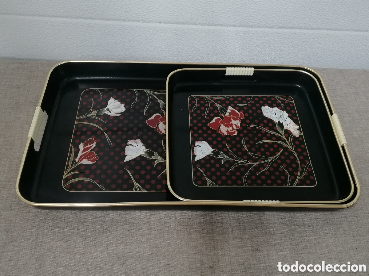 Vintage: Bandejas de plastico vintage - Foto 1