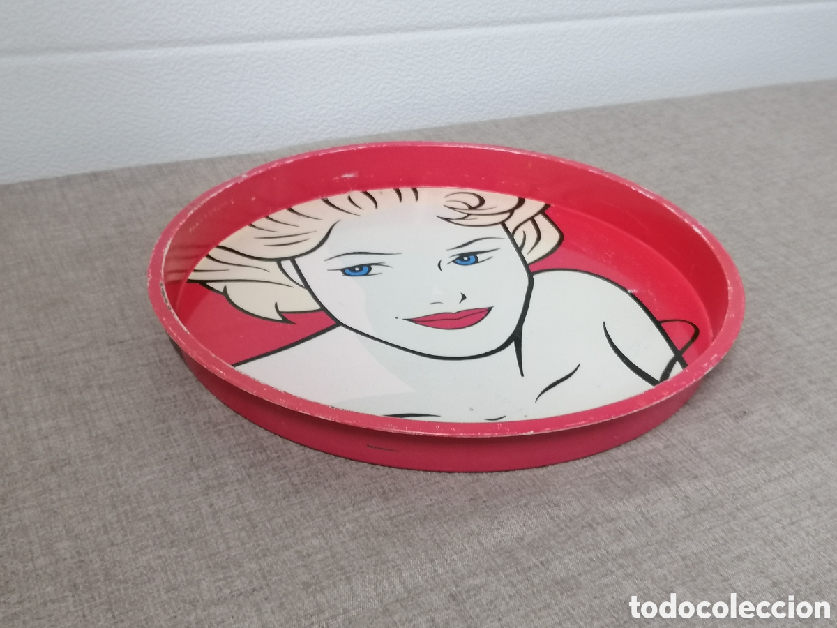 Vintage: Bandeja metalica Pop Art - Foto 3