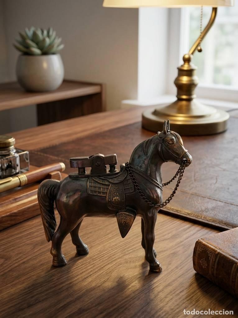 Vintage: ANTIGUO ENCENDEDOR DE MESA - Foto 1