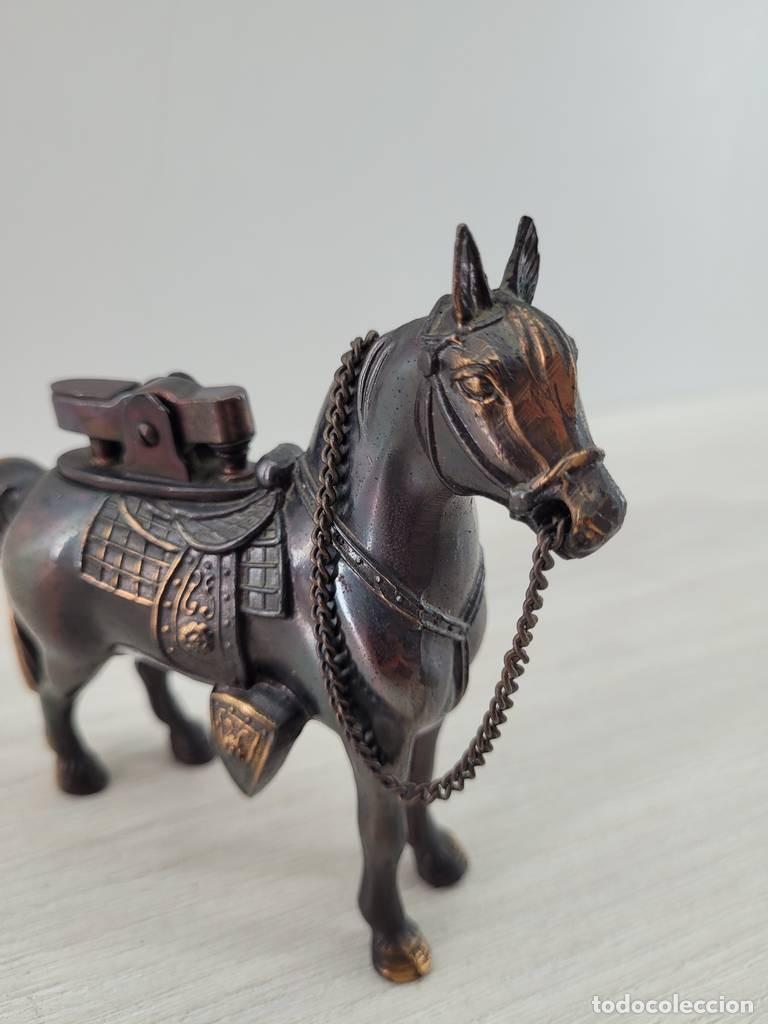 Vintage: ANTIGUO ENCENDEDOR DE MESA - Foto 4