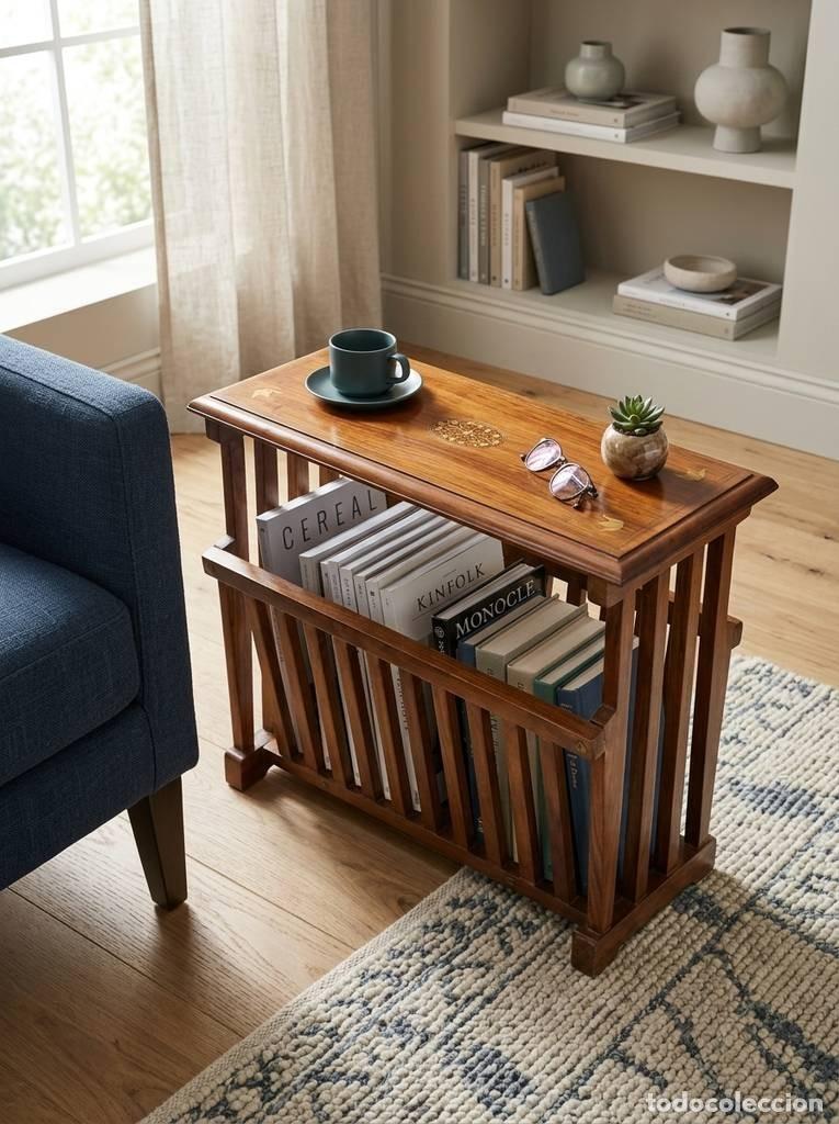 Vintage: REVISTERO DE MADERA VINTAGE