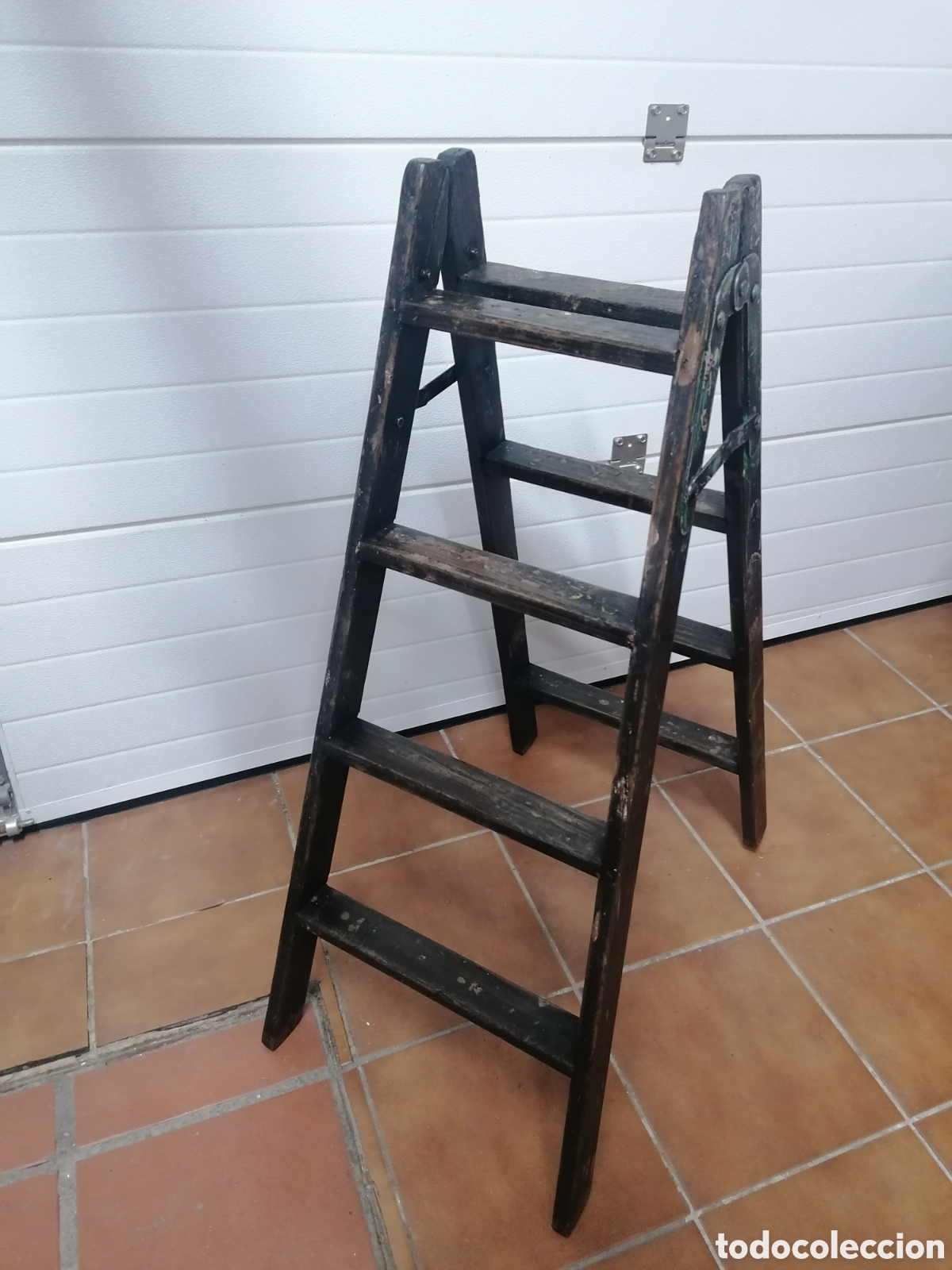 Vintage: Escalera de madera vintage - Foto 3