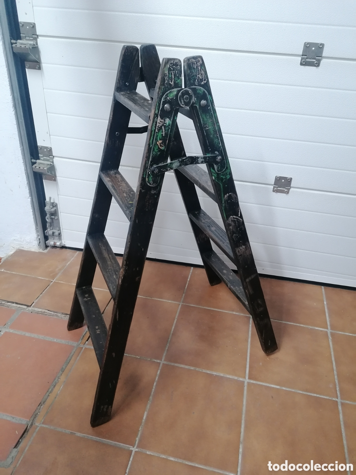 Vintage: Escalera de madera vintage - Foto 5