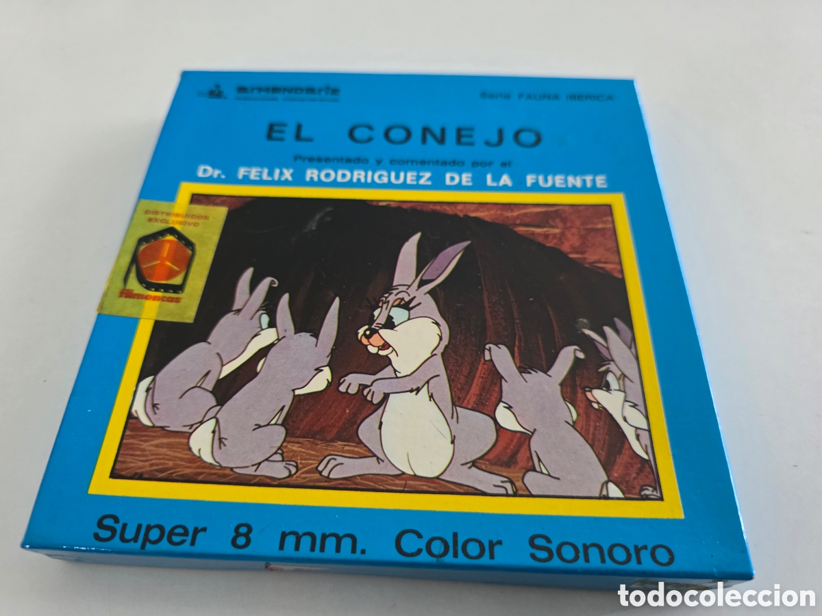 Vintage: Pel&iacute;cula Super 8 El Conejo Dr. F&eacute;lix Rodr&iacute;guez