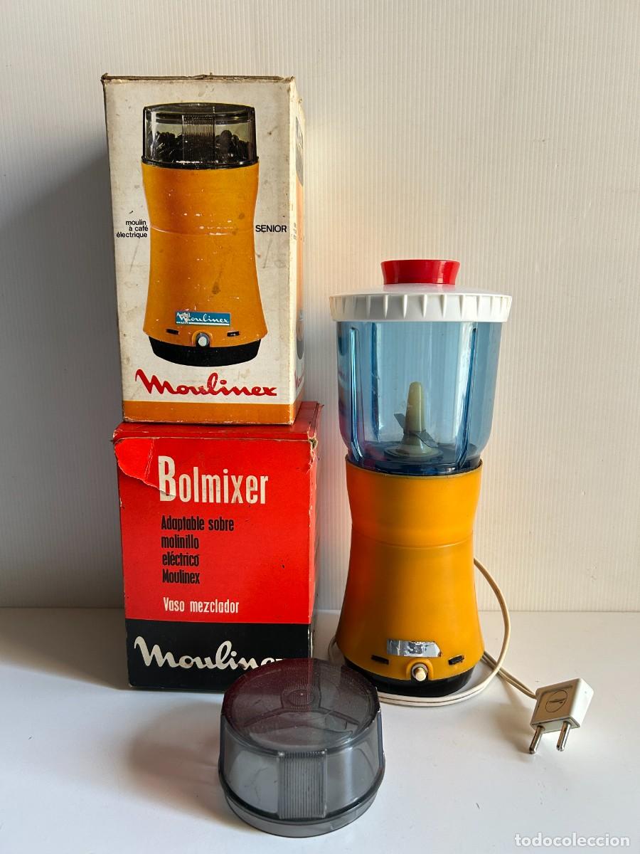 Vintage: Molinillo y t&uacute;rmix vintage MOULINEX de 1976