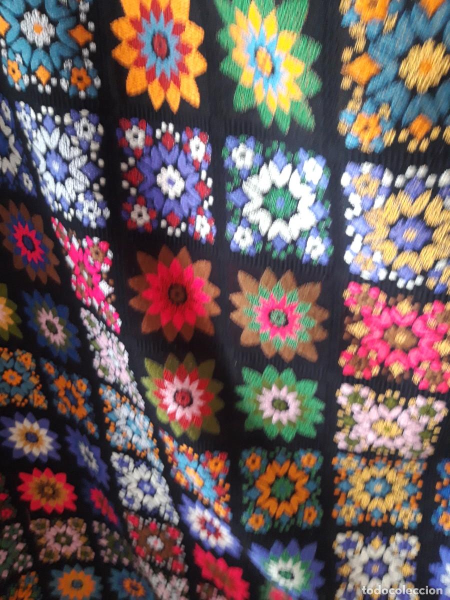 Vintage: Colcha estampada, de la mancha, hacia 1970 - Foto 4