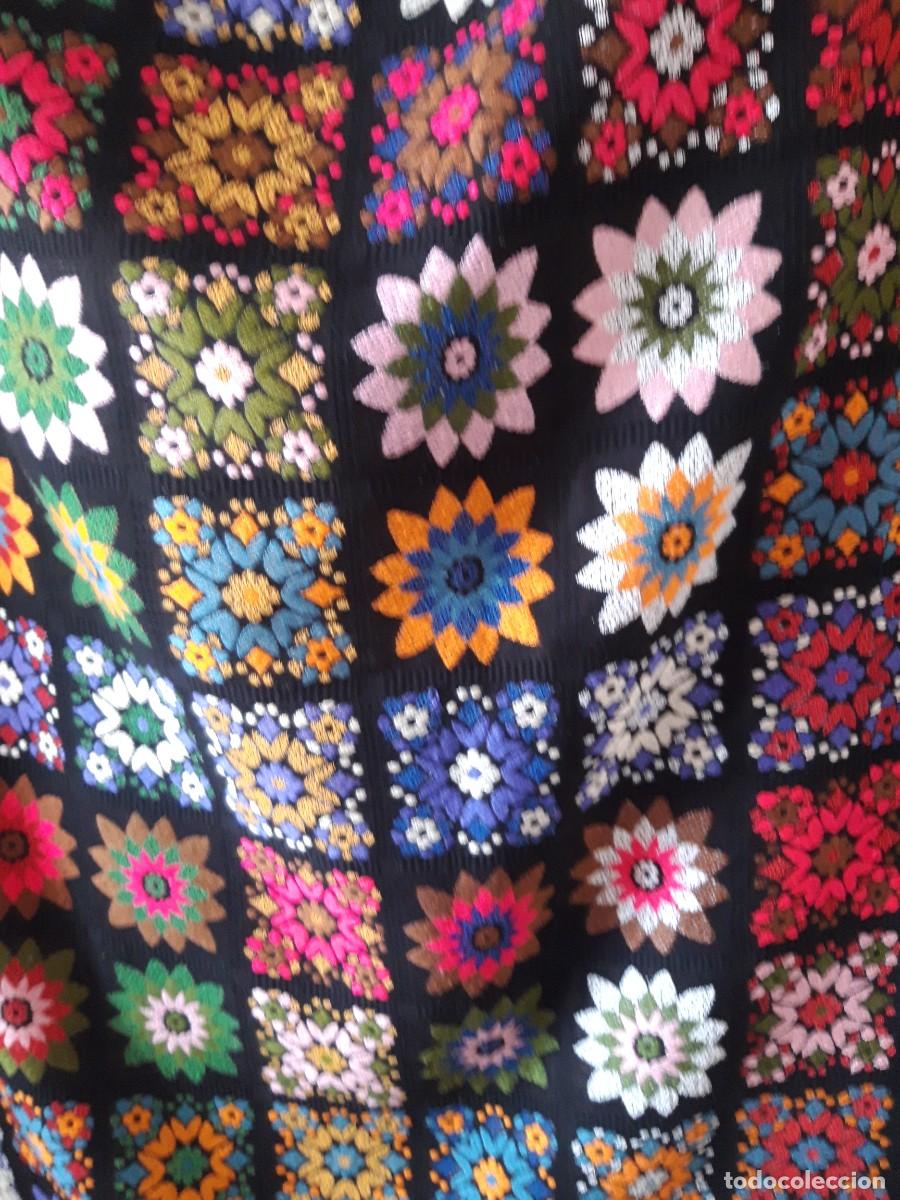 Vintage: Colcha estampada, de la mancha, hacia 1970 - Foto 7