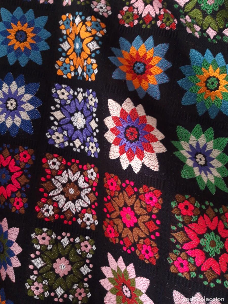 Vintage: Colcha estampada, de la mancha, hacia 1970 - Foto 9