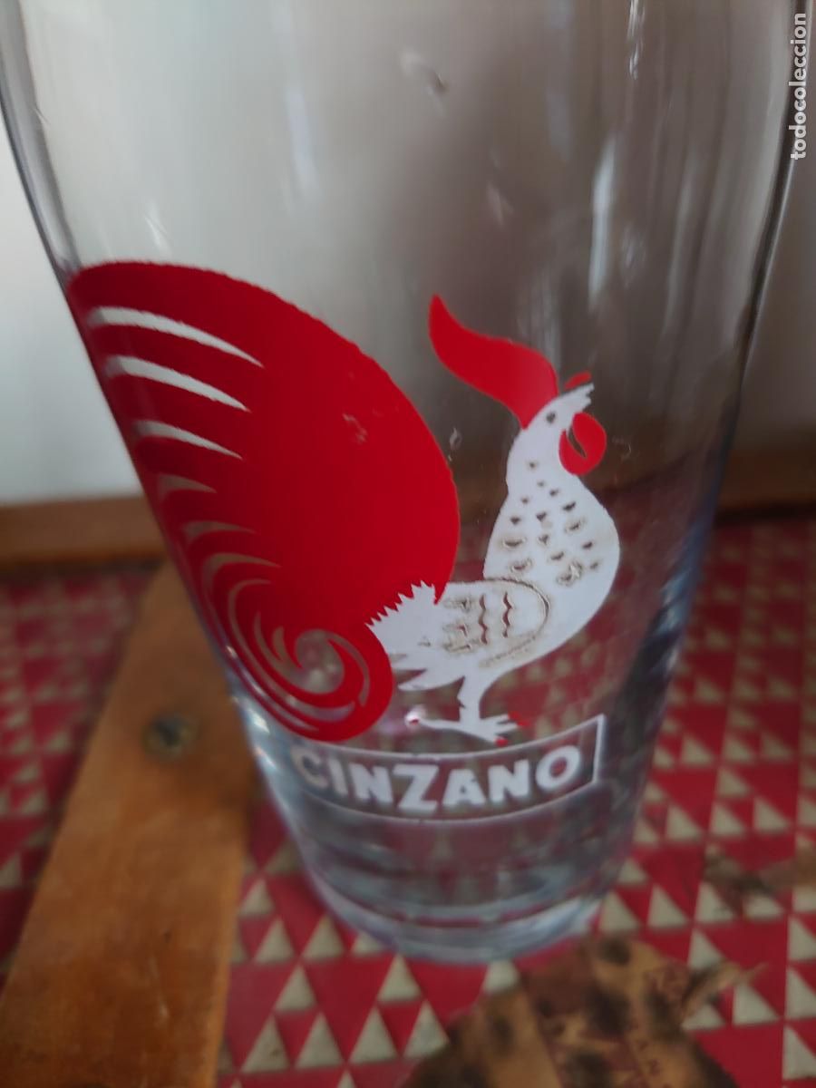 Vintage: ANTIGUO VASO Y PINZAS CINZANO - Foto 4