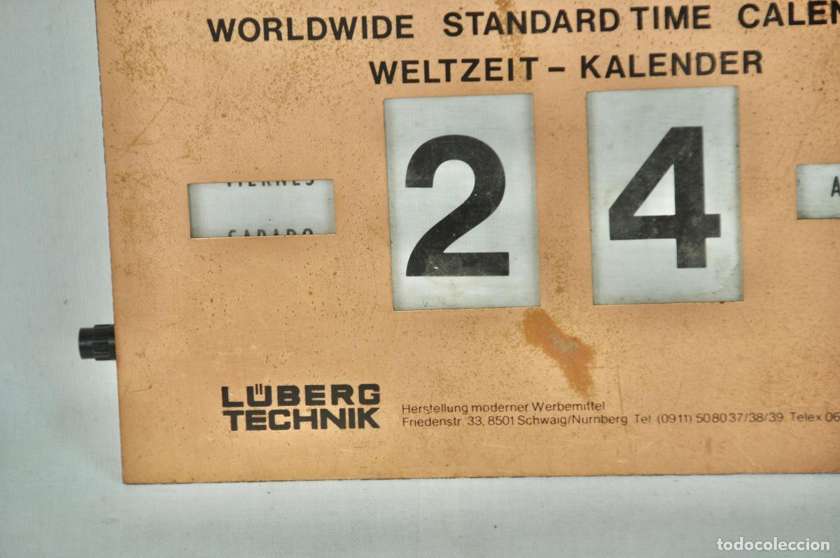 Vintage: Calendario perpetuo publicidad - Foto 4