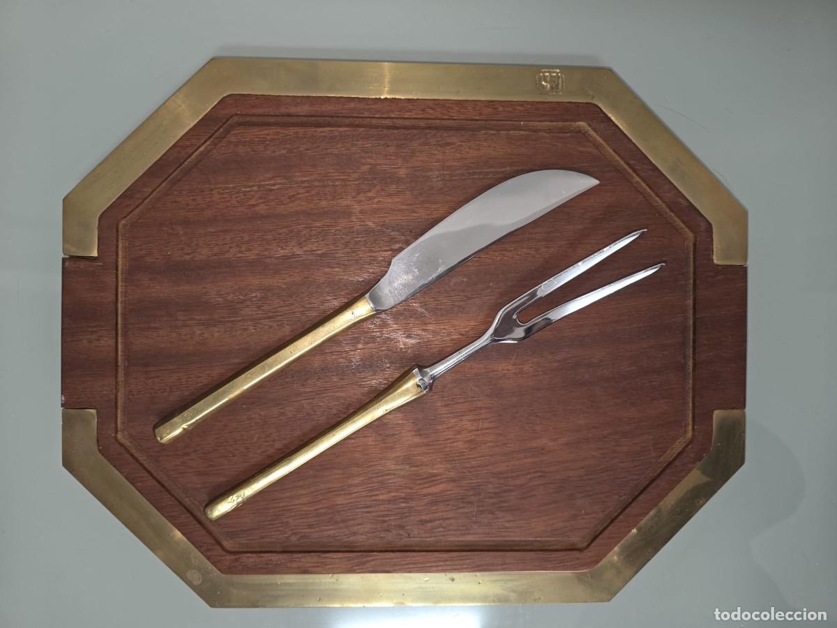 Vintage: Tabla para trinchar carne de David Marshall