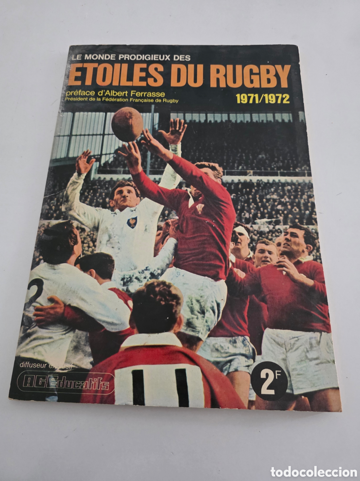 Vintage: &Aacute;lbum rugby 1971 1972 completo vintage
