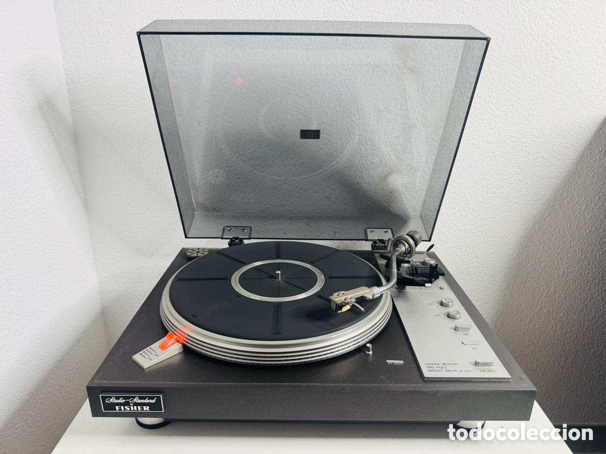 Vintage: Fisher MT-6225 Studio Standard Turntable 120 Pole Direct Drive Hifi Vintage