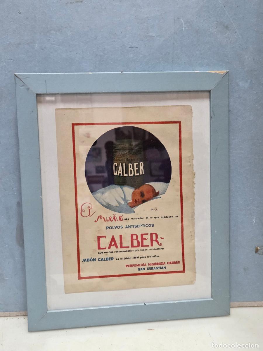 Vintage: cuadro con cartel antiguo