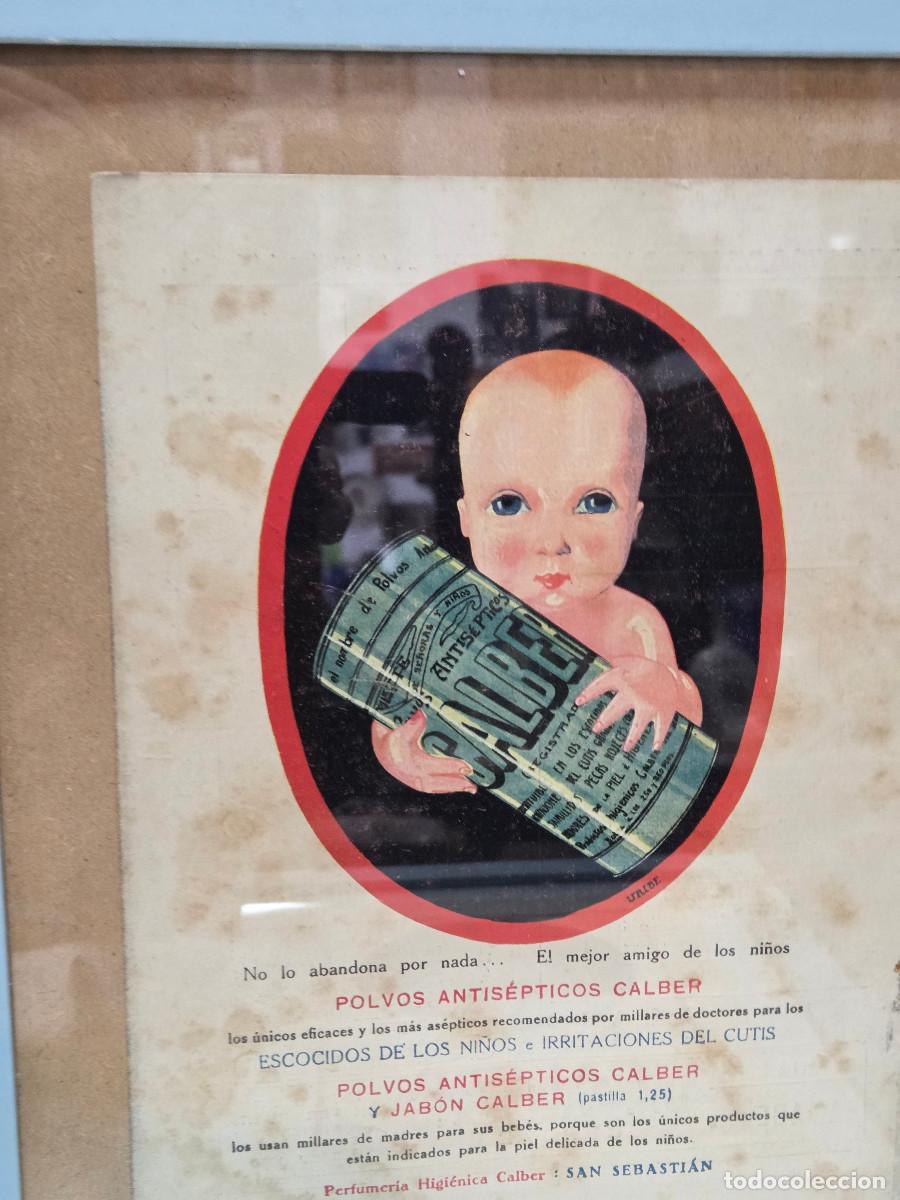 Vintage: cuadro con cartel antiguo - Foto 2