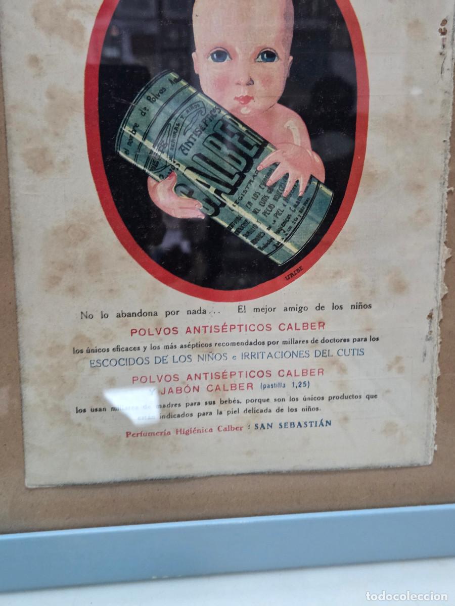 Vintage: cuadro con cartel antiguo - Foto 3