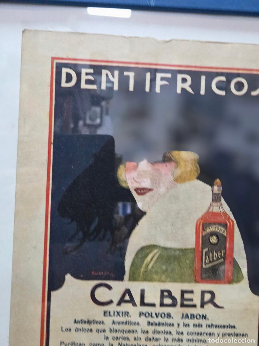 Vintage: cuadro con cartel antiguo - Foto 3