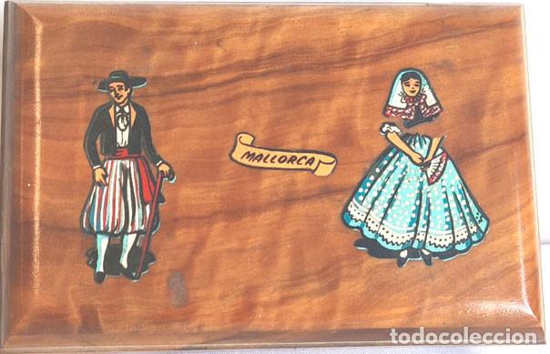 Vintage: CJA PEQUE&Ntilde;A DE MADERA GUARDA OBJETOS PEQUE&Ntilde;OS